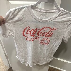 Coca-Cola Classic White T-Shirt Size Small